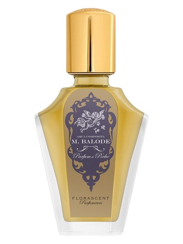 Florascent M. Balode fragrance bottle