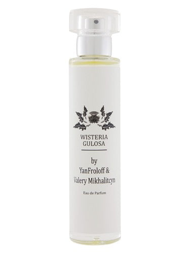 By Yan Froloff & Valery Mikhalitcyn Wisteria Gulosa fragrance bottle
