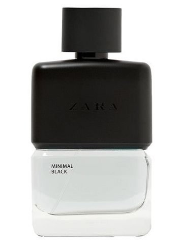 Zara Minimal Black fragrance bottle