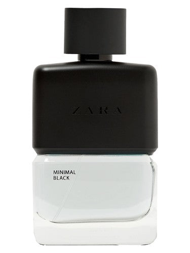 Zara Minimal Black fragrance bottle