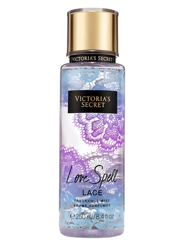 Victoria s Secret Love Spell Lace Mist fragrance bottle