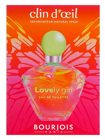 Bourjois Clin d'Oeil Lovely Girl fragrance bottle