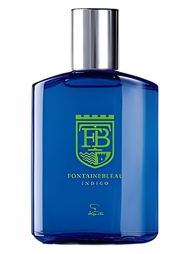 Jequiti Fontainebleau Indigo fragrance bottle