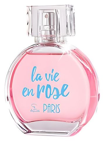 Jequiti La Vie En Rose Paris fragrance bottle