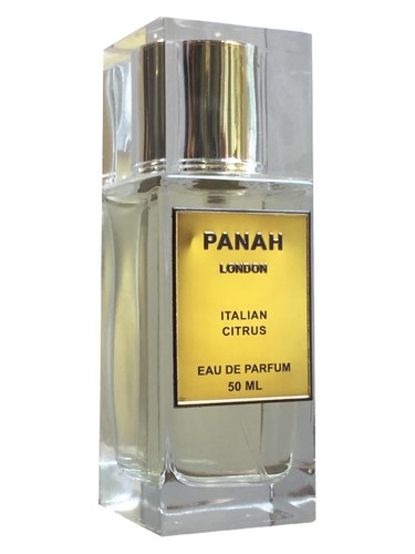 Panah London Italian Citrus fragrance bottle