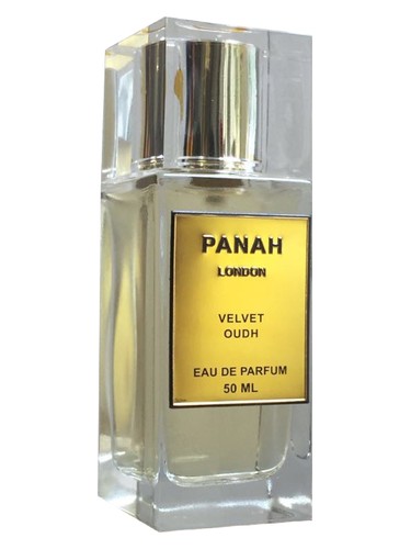 Panah London Velvet Oudh fragrance bottle