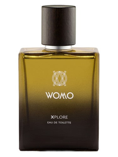 Womo Xplore fragrance bottle