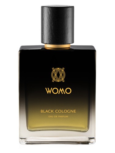 Womo Black Cologne fragrance bottle