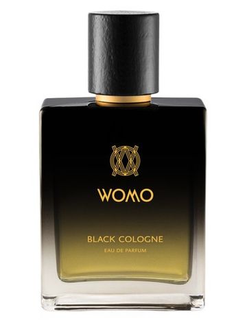 Womo Black Cologne fragrance bottle