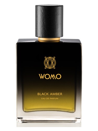Womo Black Amber fragrance bottle