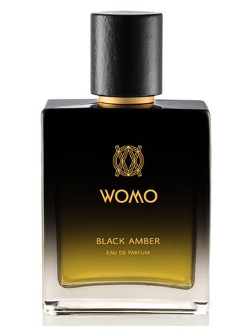 Womo Black Amber fragrance bottle