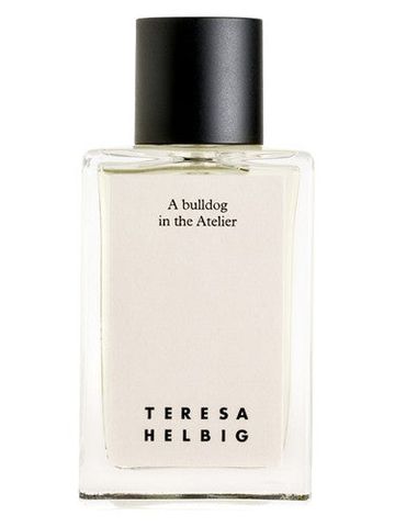 Teresa Helbig A Bulldog in the Atelier fragrance bottle