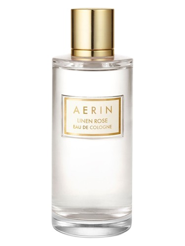 Aerin Linen Rose Eau de Cologne fragrance bottle