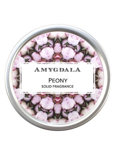 Amygdala Peony fragrance bottle