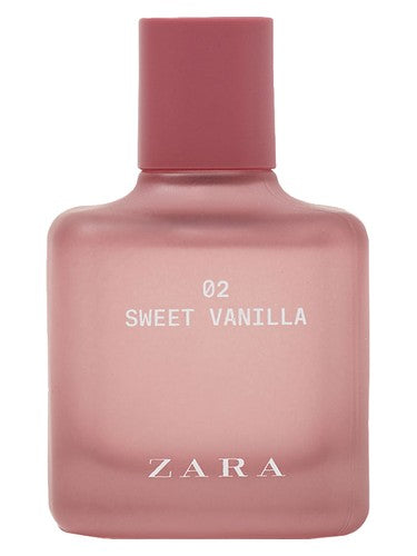 Zara 02 Sweet Vanilla fragrance bottle