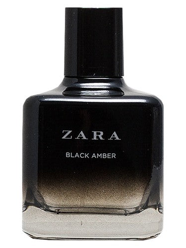 Zara Black Amber fragrance bottle