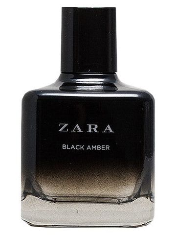 Zara Black Amber fragrance bottle