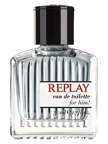 Replay Replay for Him fragrance bottle