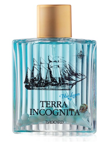 Brocard Terra Incognita Blue Lagoon fragrance bottle