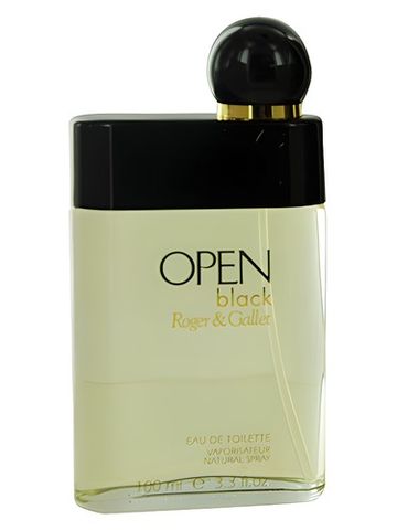 Roger Gallet Open Black fragrance bottle