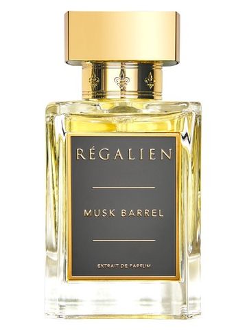 Regalien Musk Barrel fragrance bottle