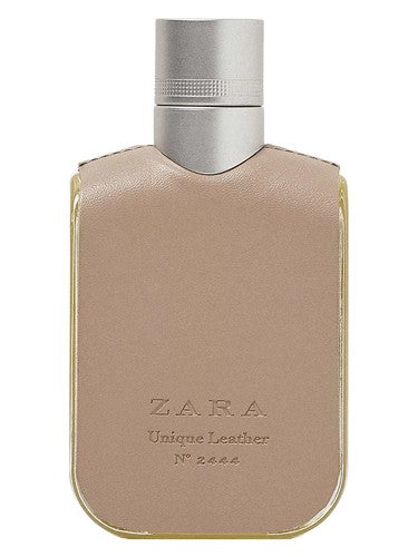 Zara Unique Leather fragrance bottle