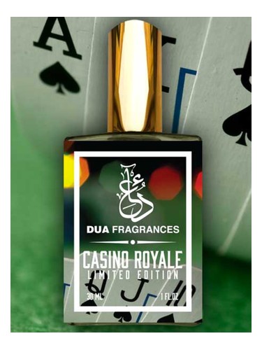 The Dua Brand Casino Royale fragrance bottle