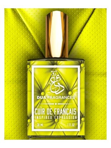 The Dua Brand Cuir de Francais fragrance bottle