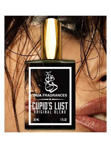 The Dua Brand Cupid's Lust fragrance bottle