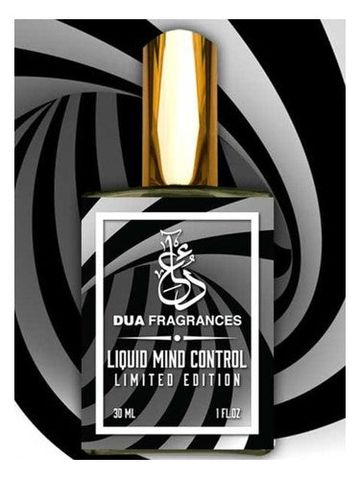 The Dua Brand Liquid Mind Control fragrance bottle