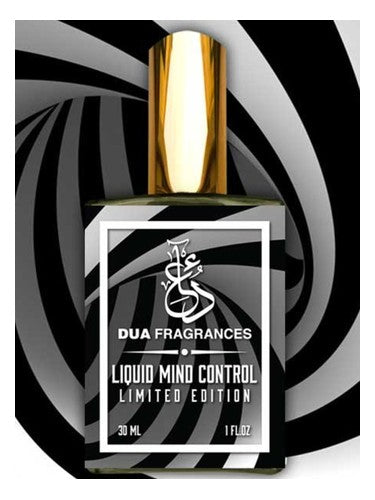 The Dua Brand Liquid Mind Control fragrance bottle