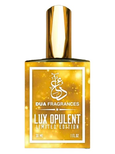 The Dua Brand Lux Opulent fragrance bottle
