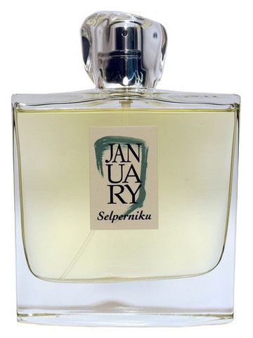 January Scent Project Selperniku fragrance bottle