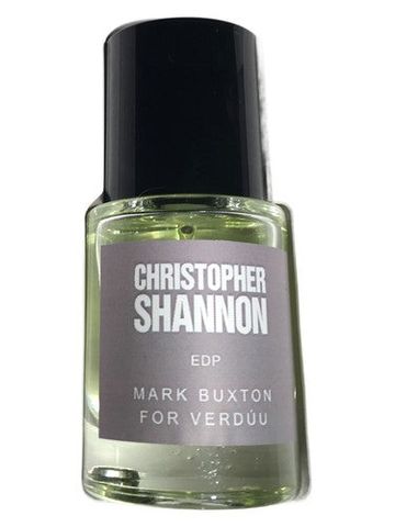 Verduu Christopher Shannon fragrance bottle