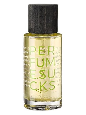 Perfume.Sucks GREEN 368C fragrance bottle