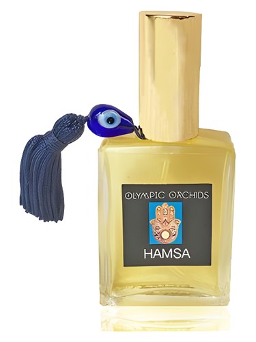 Olympic Orchids Artisan Perfumes Hamsa fragrance bottle
