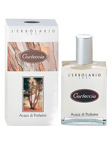 L Erbolario Corteccia (Bark) fragrance bottle