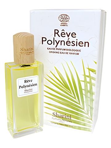 Sharini Parfums Naturels Reve Polynesian fragrance bottle