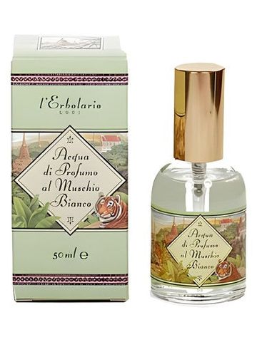 L Erbolario Acqua di Profumo al Muschio Bianco fragrance bottle