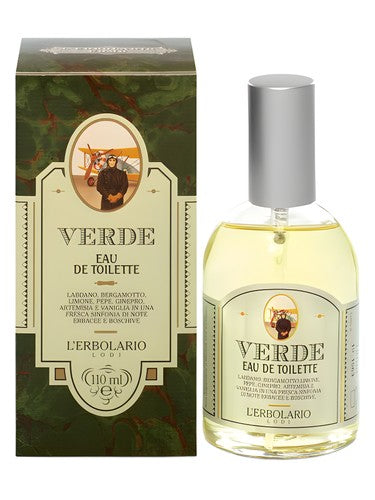 L Erbolario Verde fragrance bottle