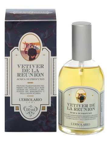 L Erbolario Vetiver de la Reunion fragrance bottle