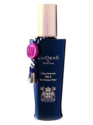 Evidens de Beaute L'Eau Parfumée No. 3 Escale en Orient fragrance bottle