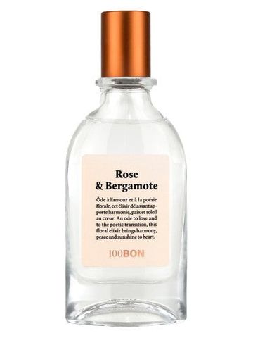 100 Bon Rose & Bergamote fragrance bottle