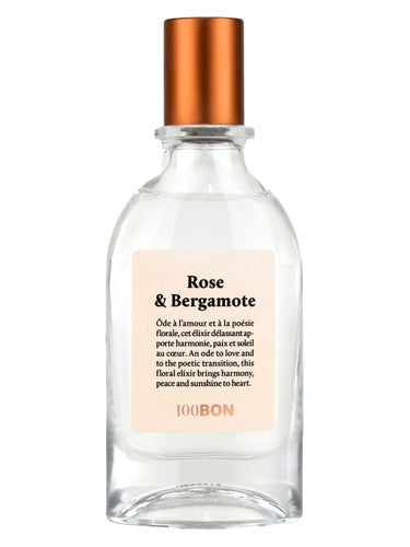 100 Bon Rose & Bergamote fragrance bottle