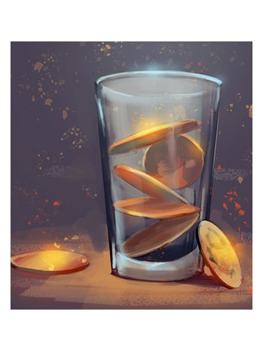 Black Phoenix Alchemy Lab Coin Trick fragrance bottle
