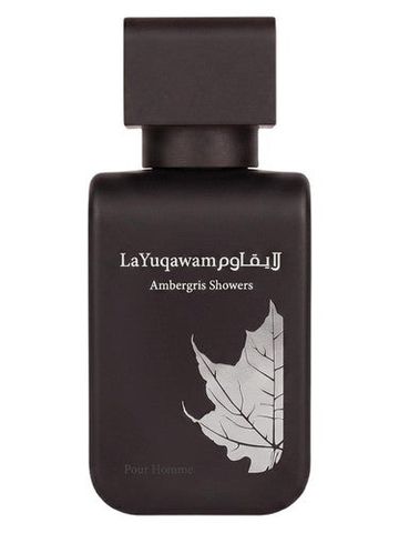 Rasasi La Yuqawam Ambergris Showers fragrance bottle