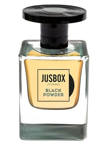 Jusbox Black Powder fragrance bottle