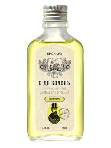 Brocard Eau de Cologne Bodrost' (О-де-Колонъ Бодрость) fragrance bottle