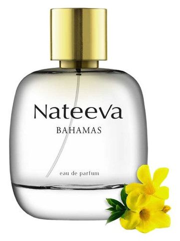 Nateeva Bahamas fragrance bottle