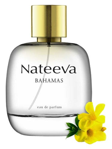 Nateeva Bahamas fragrance bottle